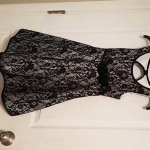 Black Lace Dress Bonnie Jean